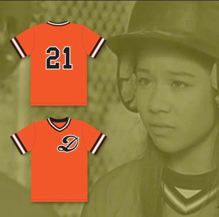Camiseta de béisbol MIYO 21 DRAGONS con número y nombre personalizados, 3 NINJAS KICK BACK, con costuras, tallas S-6XL