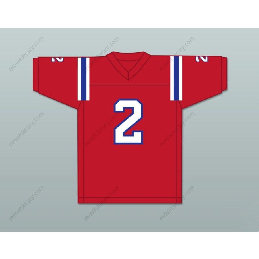 PERSONALIZA Cualquier Nombre Número 1983 USFL TRUMAINE JOHNSON 2 CHICAGO BLITZ ROAD Camiseta de Fútbol Americana Cosida S-6XL