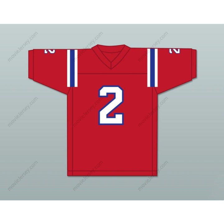 PERSONALIZA Cualquier Nombre Número 1983 USFL TRUMAINE JOHNSON 2 CHICAGO BLITZ ROAD Camiseta de Fútbol Americana Cosida S-6XL