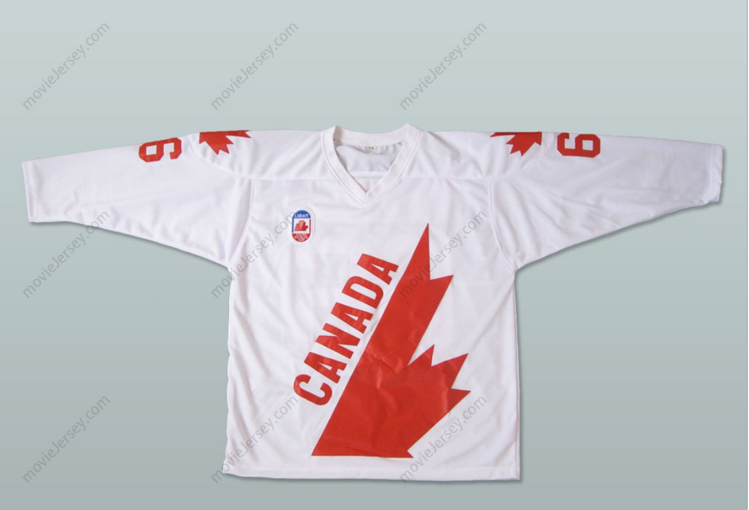 Custom Any Name Number Mario Lemieux 66 Canada Cup Hockey Jersey White Top Stitched S-6XL