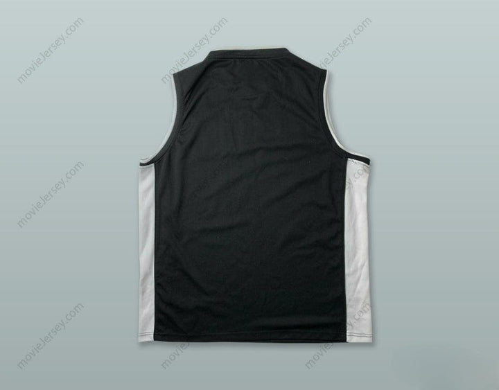 PERSONALIZA Cualquier Nombre Número HUSTLER NEGRA CAMISETA BALONCESTO Cosida Tallas S-6XL
