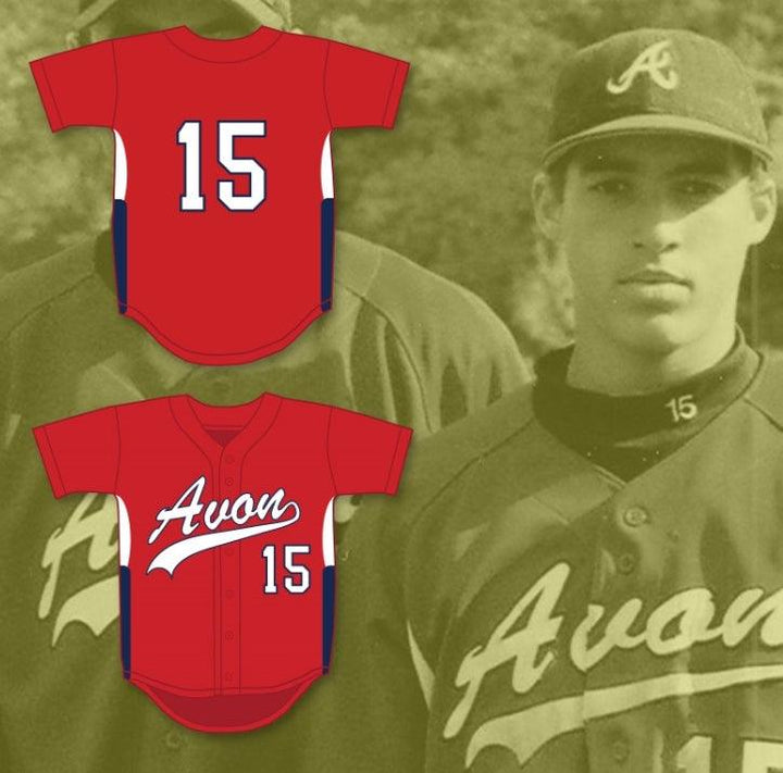 Camiseta de béisbol ROJA con el nombre y número que quieras de GEORGE SPRINGER 15 de OLD FARMS SCHOOL WINGED BEAVERS, con costuras dobles, talla S-6XL