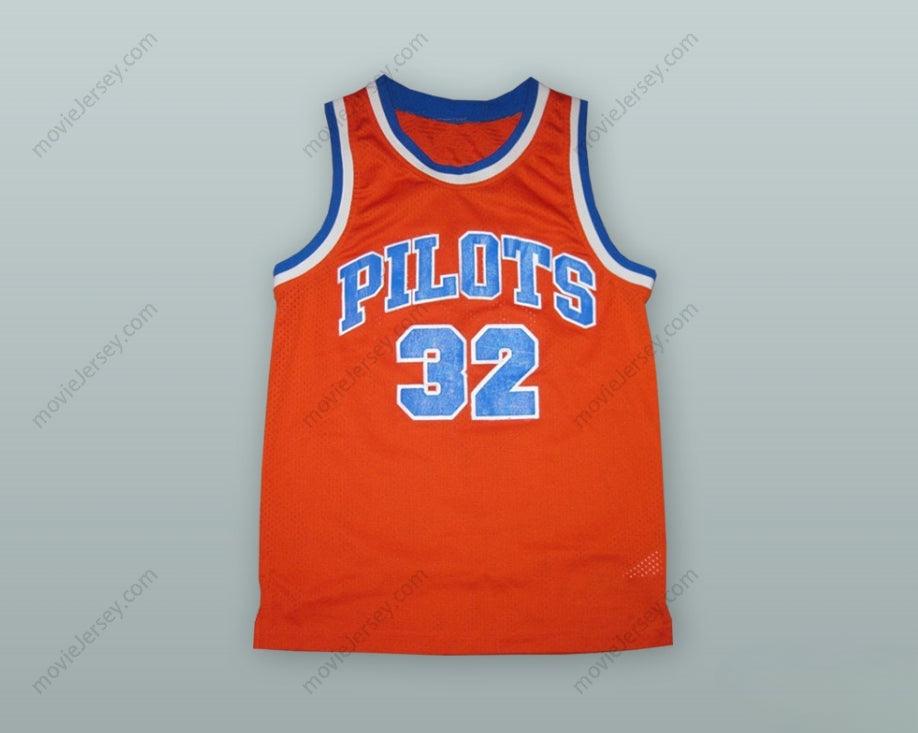 PERSONALIZA Cualquier Nombre Número JASON KIDD 32 PILOTS DE LA ESCUELA SECUNDARIA NOTRE DAME CAMISETA DE BALONCESTO NARANJA Parte Superior Cosida Tallas S-6XL