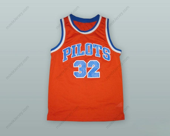 PERSONALIZA Cualquier Nombre Número JASON KIDD 32 PILOTS DE LA ESCUELA SECUNDARIA NOTRE DAME CAMISETA DE BALONCESTO NARANJA Parte Superior Cosida Tallas S-6XL