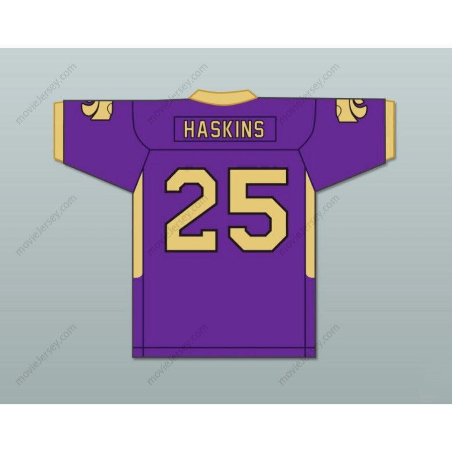 CUSTOM ANY Name Number HASSAN HASKINS 25 EUREKA HIGH SCHOOL WILDCATS Football Jersey Top Stitched S-6XL