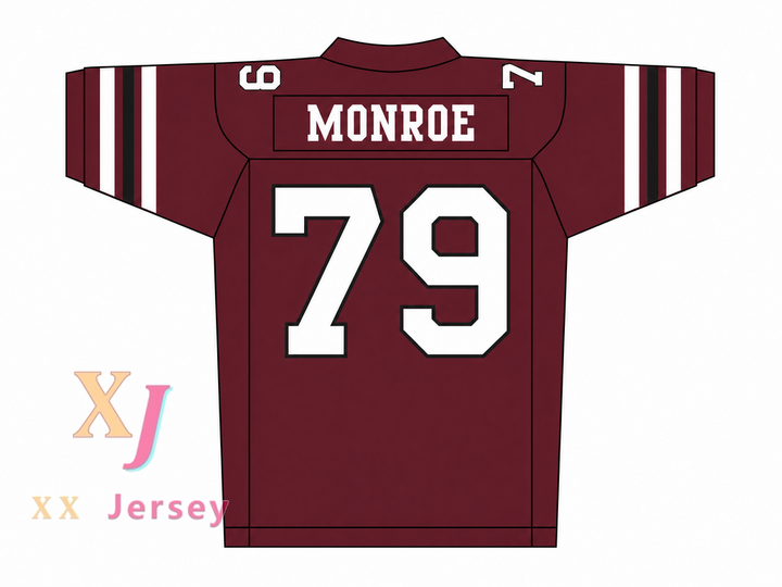 Custom Clarence Monroe 79 Boston Rebels Football Jersey