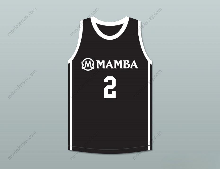 CUSTOM ANY Name Number GIANNA BRYANT 2 MAMBA BALLERS BLACK BASKETBALL JERSEY VERSION 2 Top Stitched S-6XL