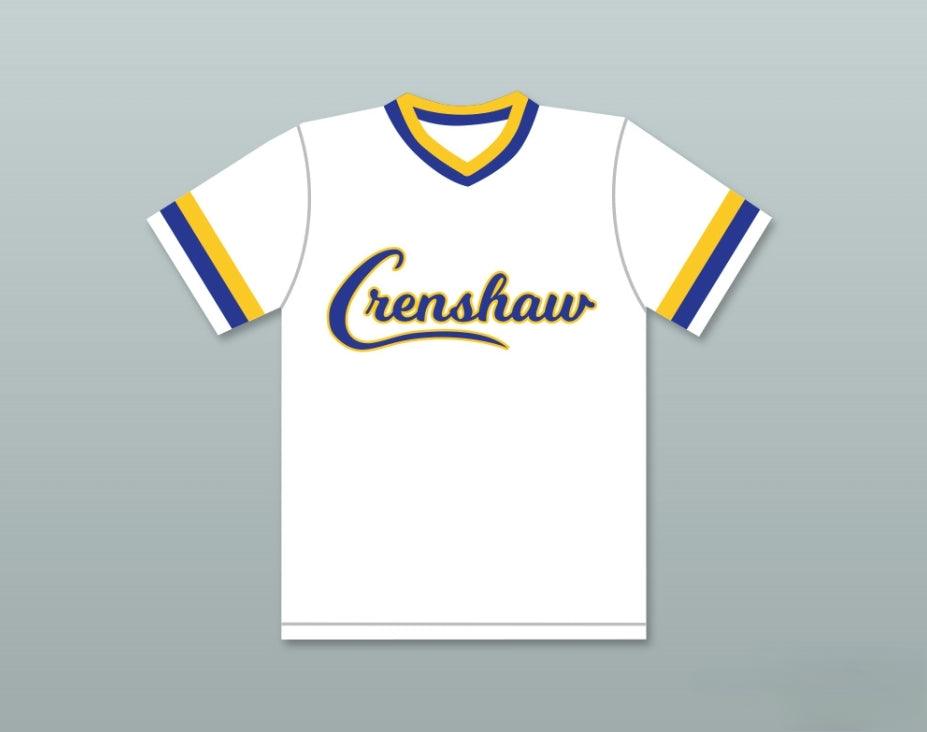 Camiseta de béisbol blanca personalizada con cualquier nombre y número DARRYL STRAWBERRY 18 COUGARS DE CRENSHAW HIGH SCHOOL, cosida, tallas S-6XL