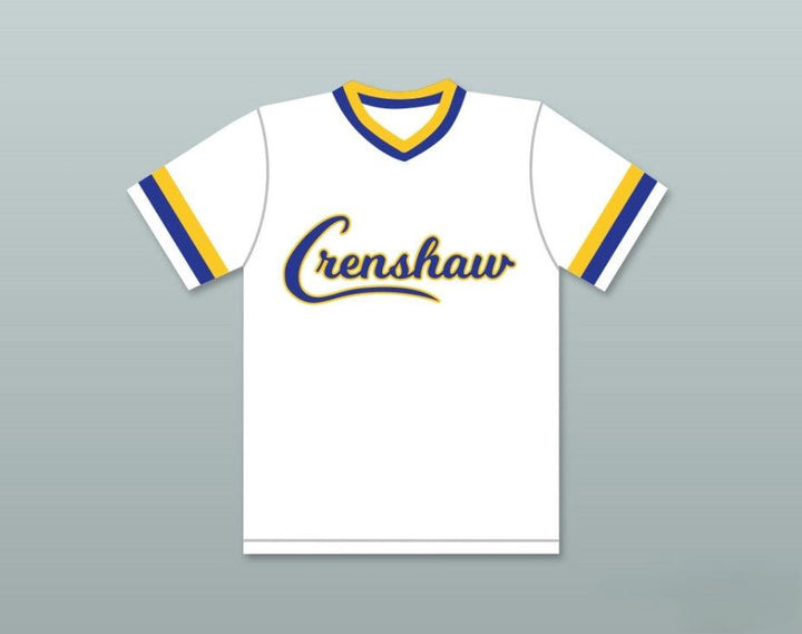 Camiseta de béisbol blanca personalizada con cualquier nombre y número DARRYL STRAWBERRY 18 COUGARS DE CRENSHAW HIGH SCHOOL, cosida, tallas S-6XL