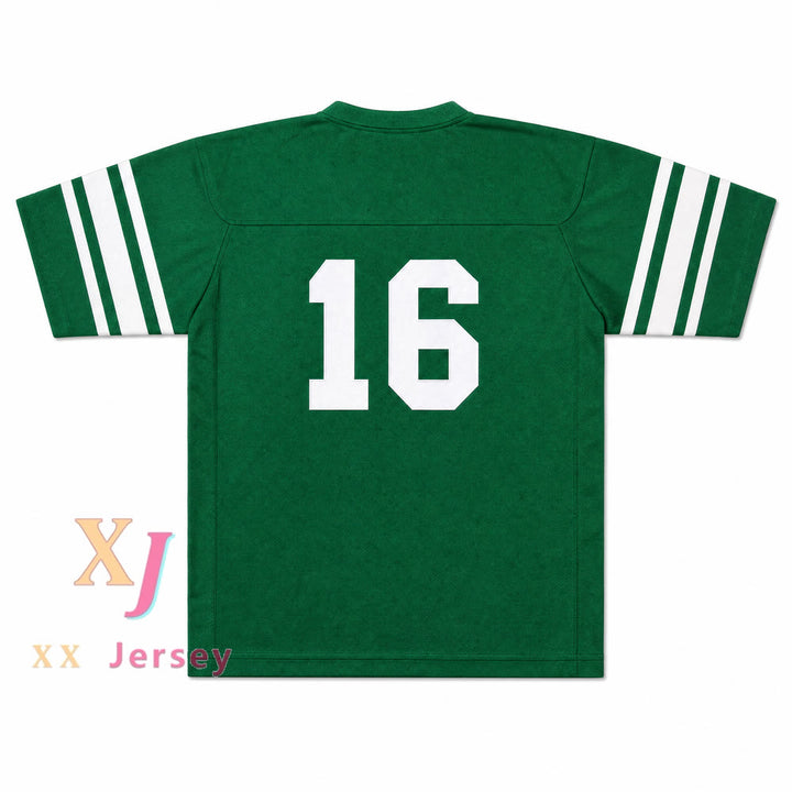 Isidore Newman High School 16 Football Jersey — green back view