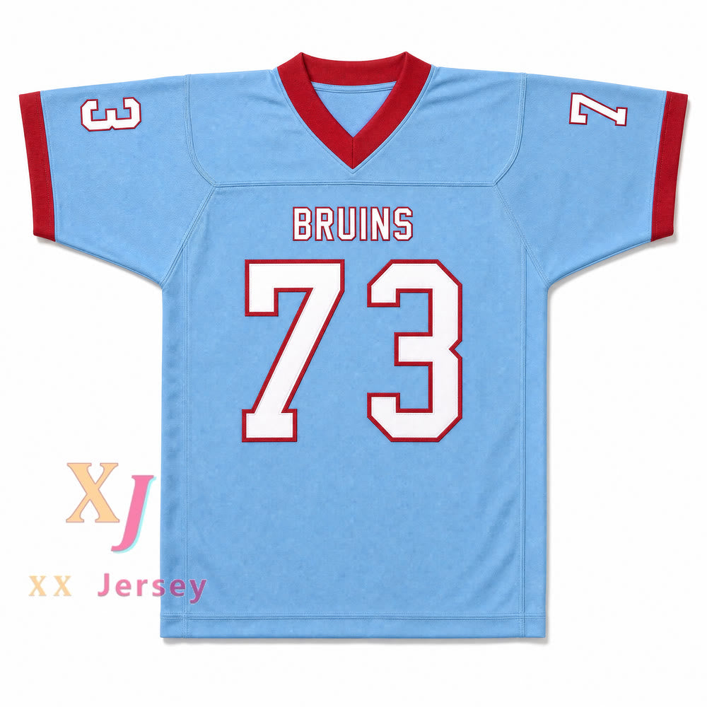 PERSONALIZABLE Cualquier Nombre Número TREY SMITH III 73 CAMISETA DE FÚTBOL AMERICANO BRUINS DE LA UNIVERSITY SCHOOL OF JACKSON Cosida Tallas S-6XL