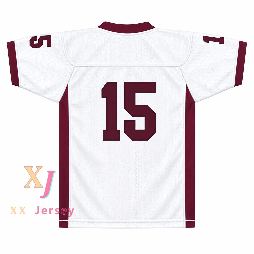 PERSONALIZA Cualquier Nombre Número BLANCO JUGADOR 15 BRISTOL CENTRAL RAMS MARRÓN Camiseta de Fútbol Cosida Tallas S-6XL