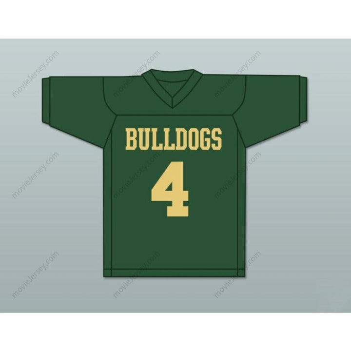 PERSONALIZA Cualquier Nombre Número JOE BURROW 4 ATHENS MIDDLE SCHOOL BULLDOGS Verde Camiseta de Fútbol Cosida Tallas S-6XL