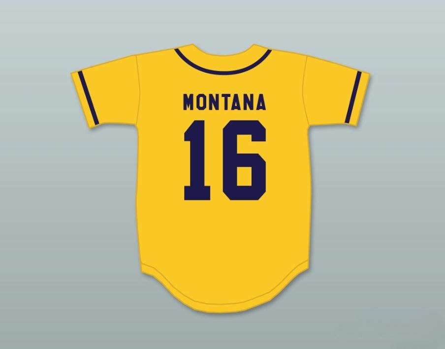 Personaliza cualquier nombre y número JOE MONTANA 16 RINGGOLD HIGH SCHOOL RAMS CAMISETA DE BÉISBOL Costuras de primera S-6XL
