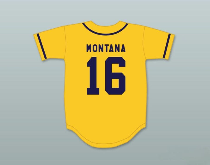 Personaliza cualquier nombre y número JOE MONTANA 16 RINGGOLD HIGH SCHOOL RAMS CAMISETA DE BÉISBOL Costuras de primera S-6XL