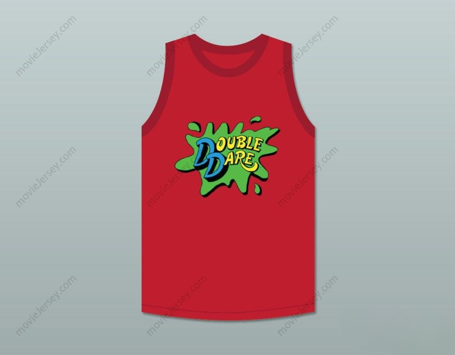CAMISETA DE BALONCESTO DOBLE RETO EQUIPO ROJO Personalizada con Cualquier Nombre y Número Cosida Tallas S-6XL