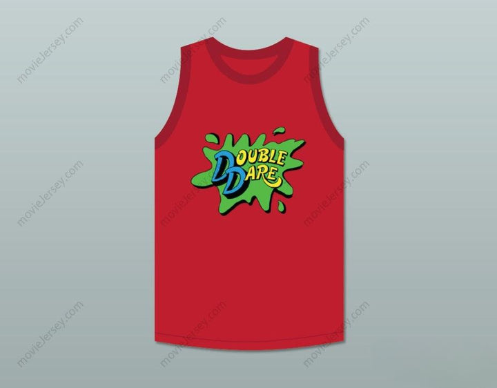 CAMISETA DE BALONCESTO DOBLE RETO EQUIPO ROJO Personalizada con Cualquier Nombre y Número Cosida Tallas S-6XL