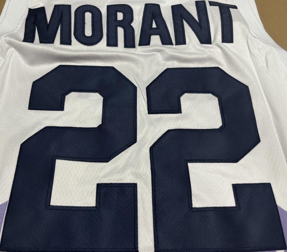Camiseta de baloncesto para hombre MORANT #22 CRESTWOOD HIGH SCHOOL, totalmente cosida