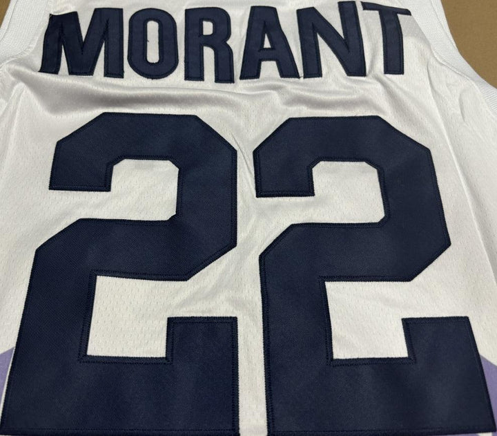 Camiseta de baloncesto para hombre MORANT #22 CRESTWOOD HIGH SCHOOL, totalmente cosida
