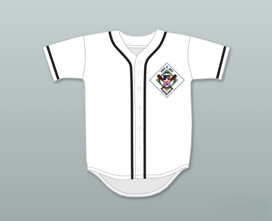 Camiseta de béisbol personalizada con cualquier nombre y número SHAWON DUNSTON 15 SALAMANDERS 1ST ANNUAL ROCK N' JOCK DIAMOND DERBY 1990 con costura superior S-6XL