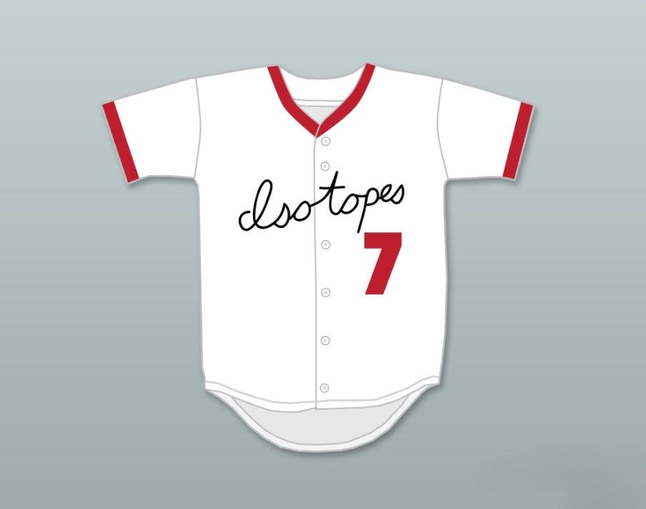 Personalizado Cualquier Nombre Número BUCK MITCHELL 7 ISOTOPES CAMISETA DE BÉISBOL Cosido S-6XL