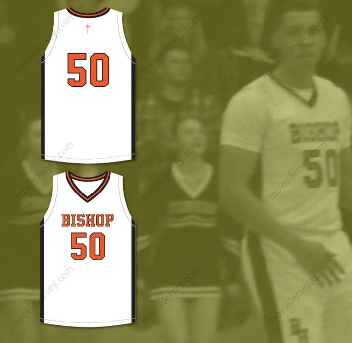 PERSONALIZA CUALQUIER Nombre Número MARCUS PARRISH 50 BISHOP HAYES TIGERS CAMISETA DE BALONCESTO DE CASA THE WAY BACK Parte superior cosida S-6XL