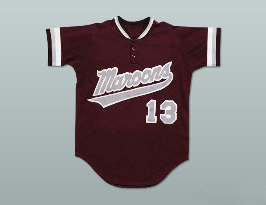 Camiseta de béisbol personalizada DEREK JETER KALAMAZOO CENTRAL HIGH SCHOOL MAROON GIANTS con cualquier nombre y número, costuras dobles, tallas S-6XL