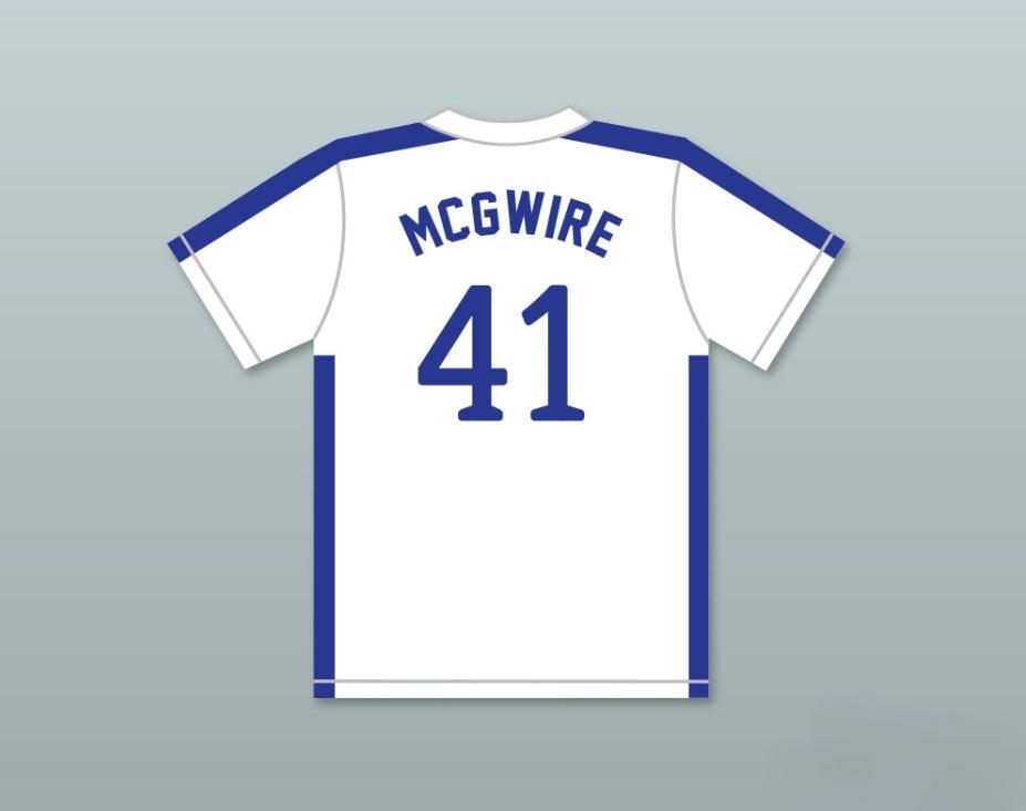 Personalizado Cualquier Nombre Número MARK MCGWIRE 41 1984 USA TEAM BLANCO CAMISETA DE BÉISBOL Cosida S-6XL