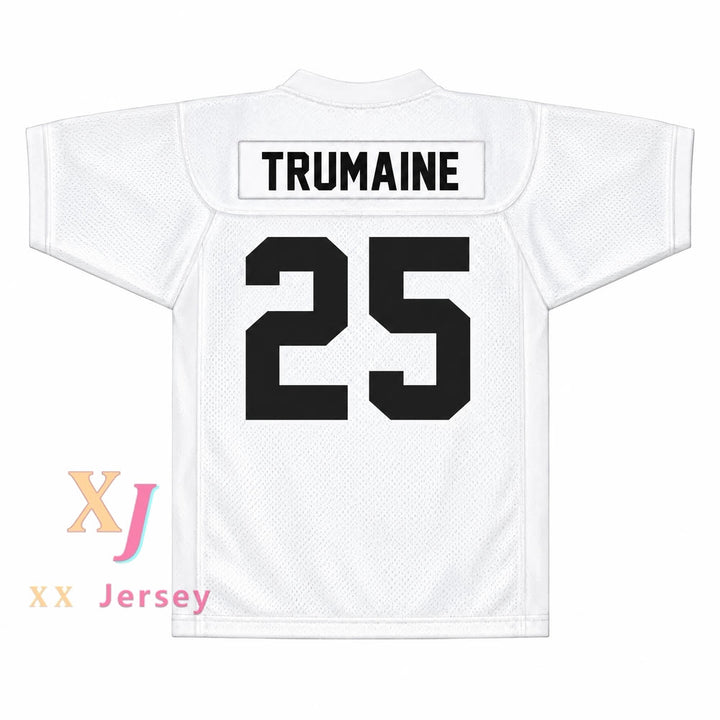 PERSONALIZA Cualquier Nombre Número WESLEY SNIPES TRUMAINE 25 CAMISETA DE FÚTBOL WILDCATS CENTRAL HIGH SCHOOL VISITANTE Cosida Tallas S-6XL