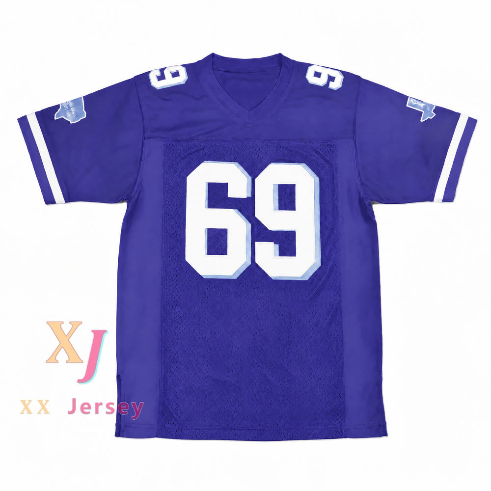 PERSONALIZA Cualquier Nombre Número BILLY BOB 69 WEST CANAAN COYOTES Camiseta de Fútbol Cosido S-6XL