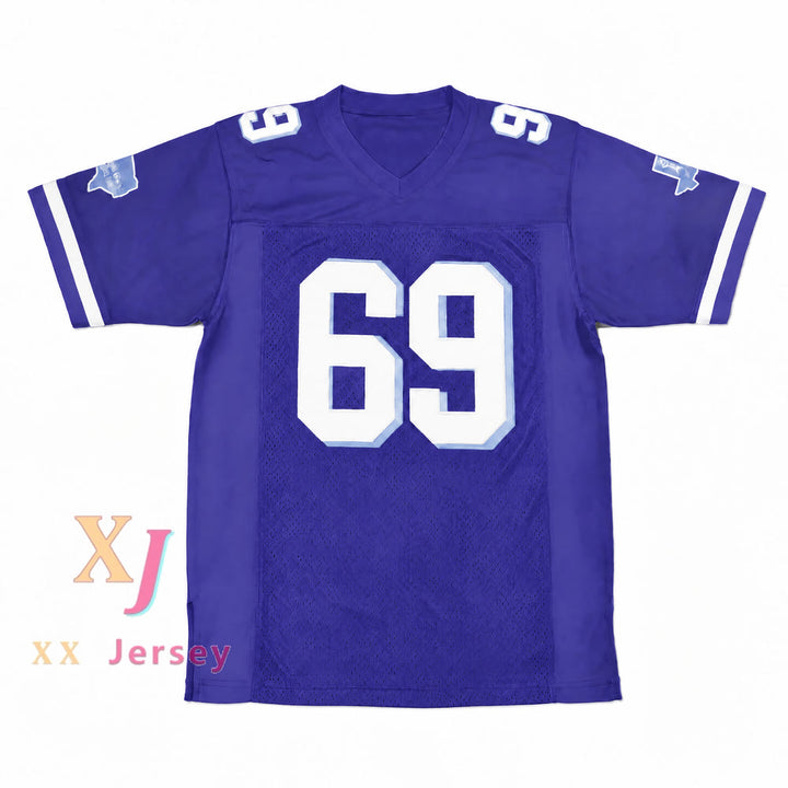 PERSONALIZA Cualquier Nombre Número BILLY BOB 69 WEST CANAAN COYOTES Camiseta de Fútbol Cosido S-6XL