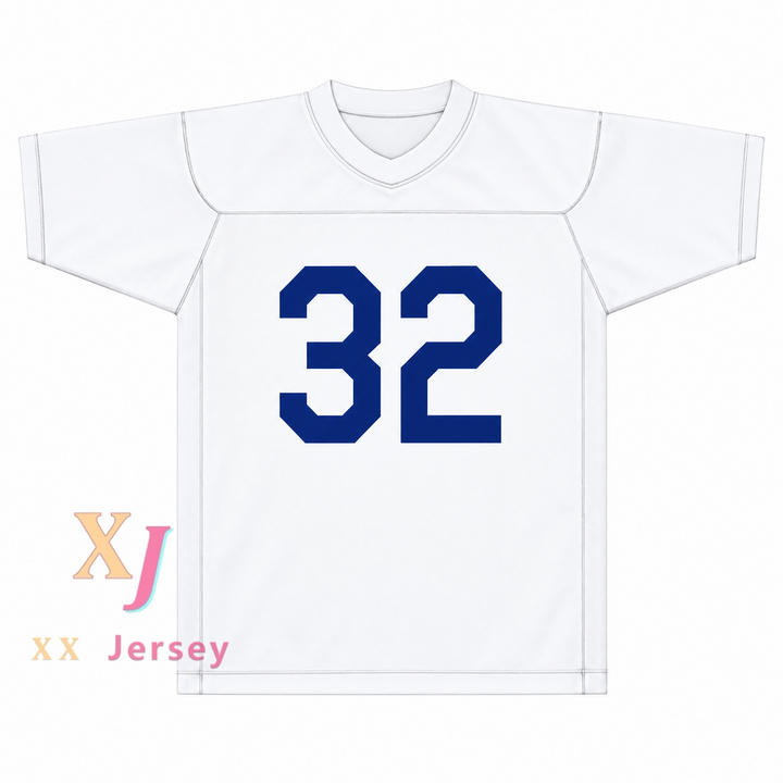 Custom Ray Nitschke 32 Proviso East High School Pirates Royal Football Jersey