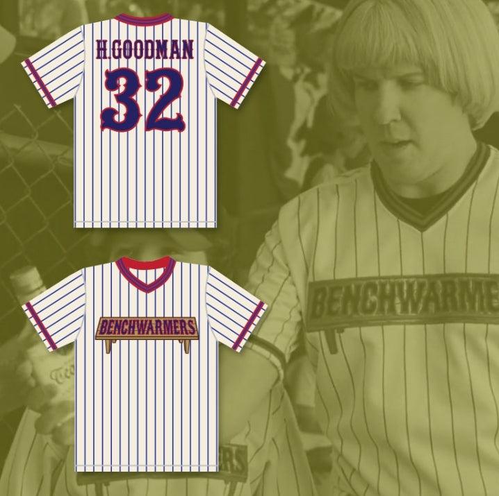 Personalizado Cualquier Nombre Número HOWIE GOODMAN 32 BENCHWARMERS CAMISETA DE BÉISBOL RAYAS Cosido superior S-6XL