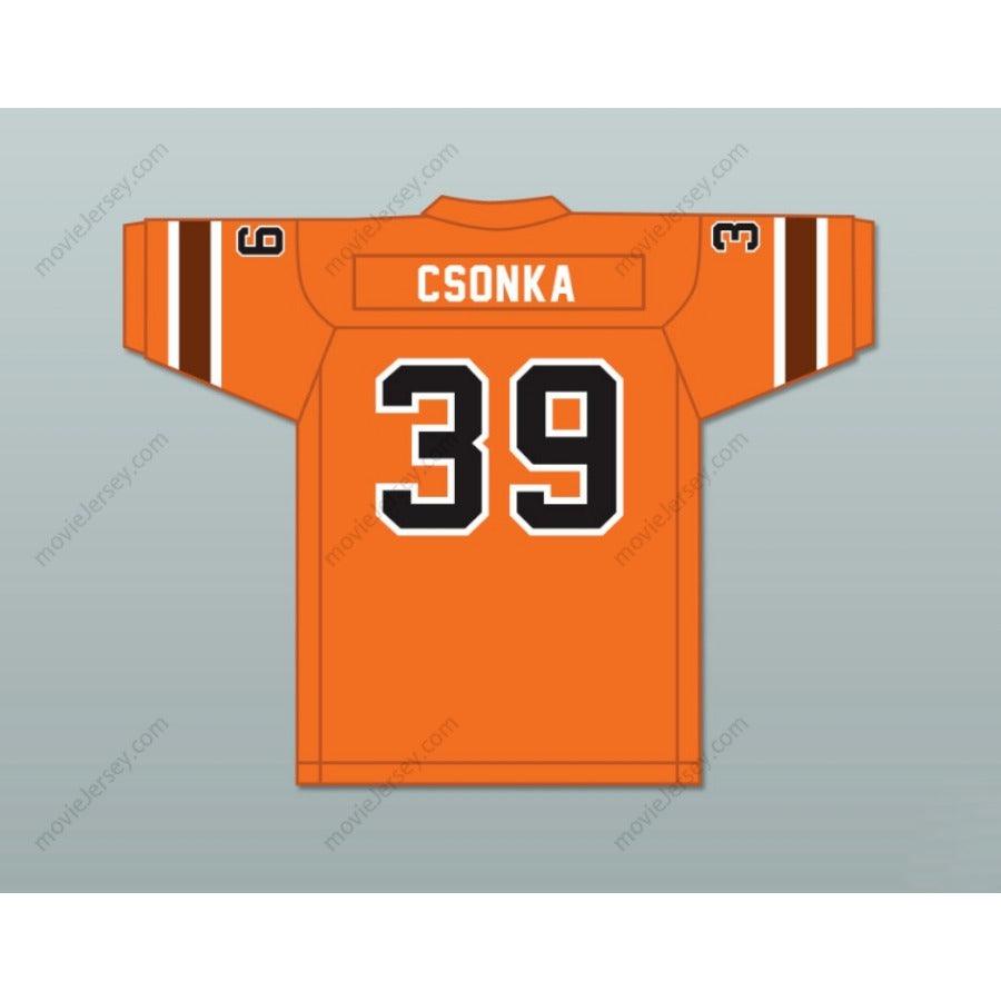 PERSONALIZADO CUALQUIER Nombre Número 1974-75 WFL LARRY CSONKA 39 MEMPHIS GRIZZLIES ROAD Camiseta de fútbol Cosido S-6XL