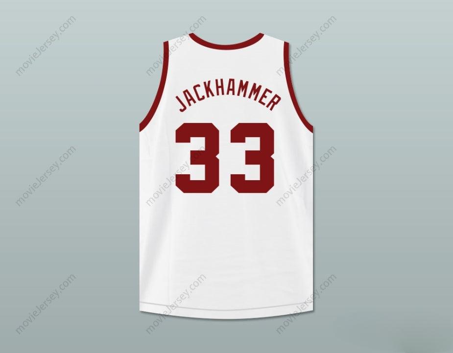 PERSONALIZA Cualquier Nombre Número JACKHAMMER WASHINGTON 33 PYTHONS CAMISETA DE BALONCESTO EL PEZ QUE SALVÓ Costuras Reforzadas S-6XL