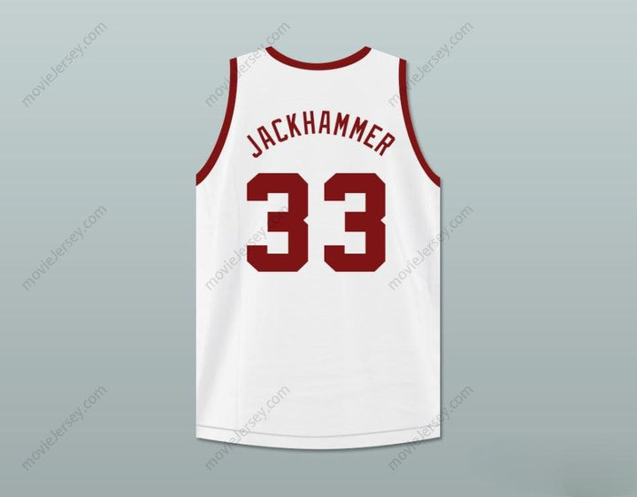 PERSONALIZA Cualquier Nombre Número JACKHAMMER WASHINGTON 33 PYTHONS CAMISETA DE BALONCESTO EL PEZ QUE SALVÓ Costuras Reforzadas S-6XL