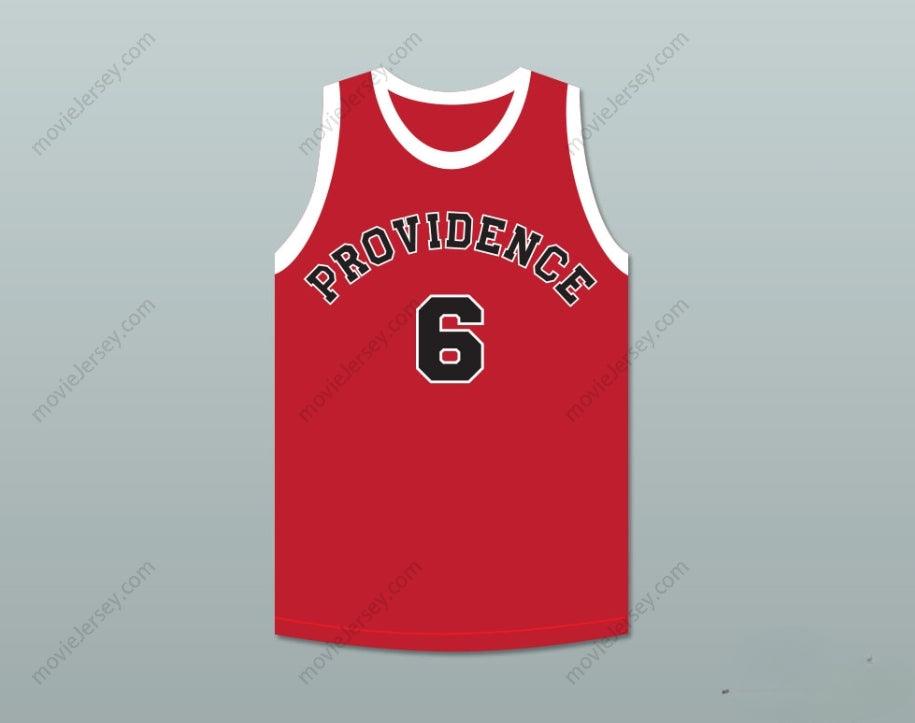 PERSONALIZA Cualquier Nombre Número HANK BEENDERS 6 PROVIDENCE STEAMROLLERS JERSEY DE BALONCESTO ROJO 2 Costura Superior S-6XL