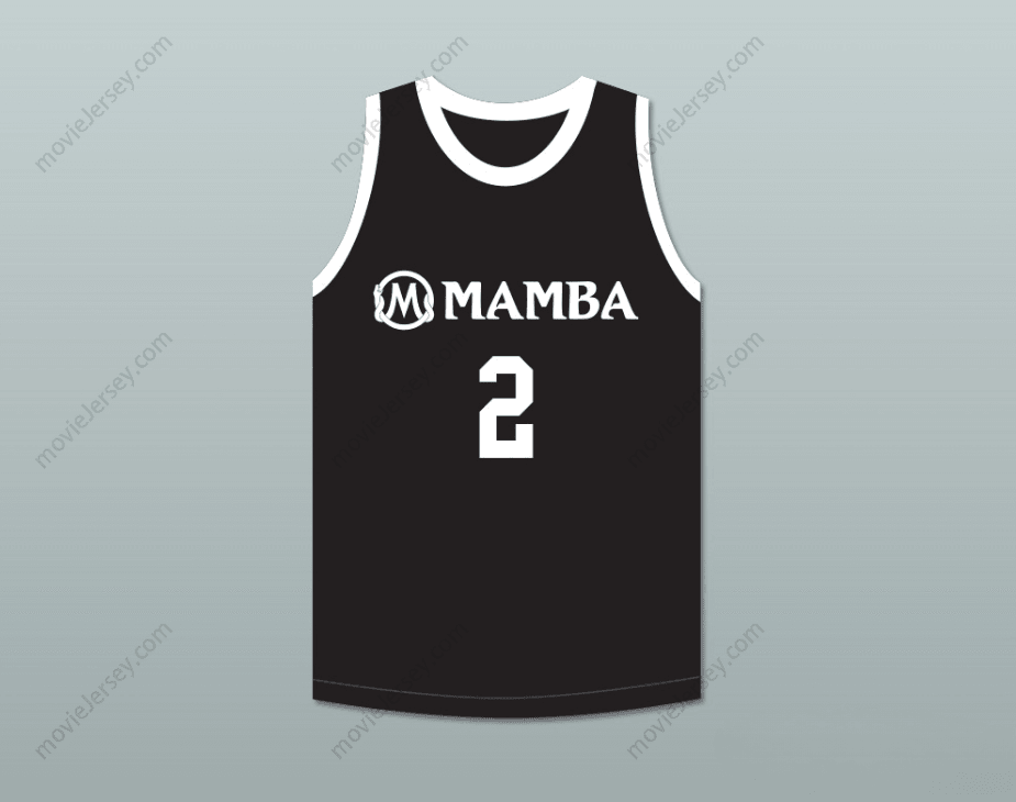 CUSTOM ANY Name Number GIANNA BRYANT 2 MAMBA BALLERS BLACK BASKETBALL JERSEY VERSION 4 Top Stitched S-6XL