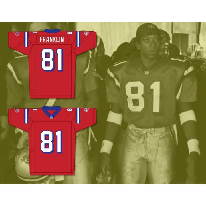 PERSONALIZADO Cualquier Nombre Número ORLANDO JONES CLIFFORD FRANKLIN 81 WASHINGTON SENTINELS Camiseta de Fútbol de Local Cosida S-6XL