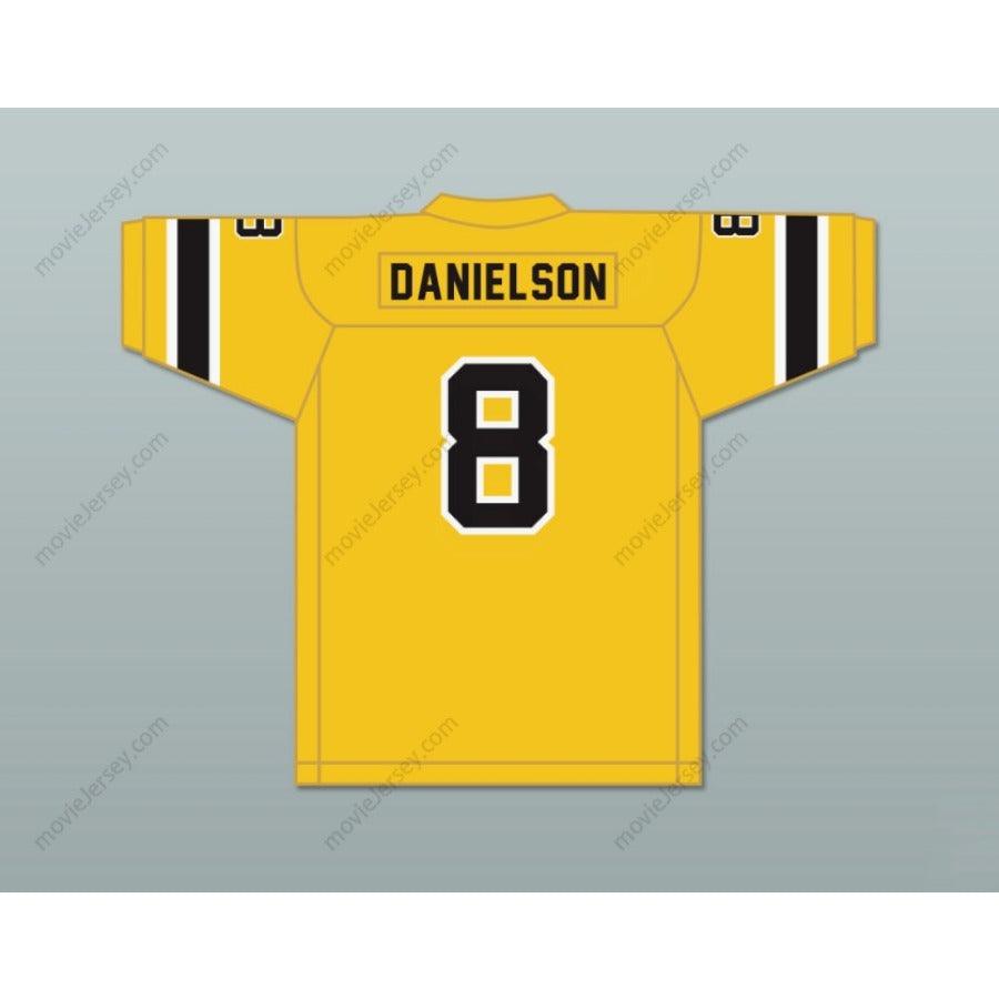 PERSONALIZA Cualquier Nombre Número 1974 WFL GARY DANIELSON 8 CHARLOTTE HORNETS Camiseta de Fútbol de Visitante con Bordado S-6XL