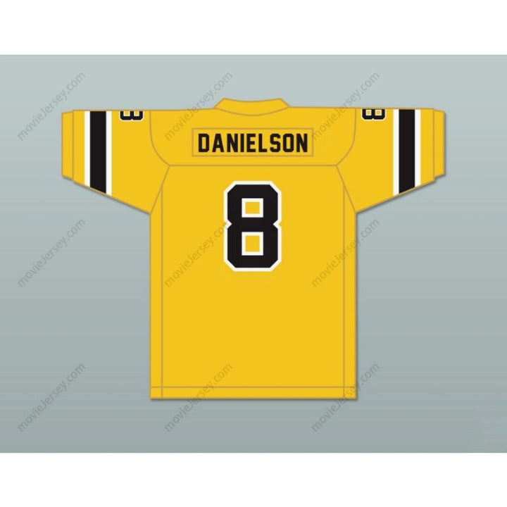 PERSONALIZA Cualquier Nombre Número 1974 WFL GARY DANIELSON 8 CHARLOTTE HORNETS Camiseta de Fútbol de Visitante con Bordado S-6XL