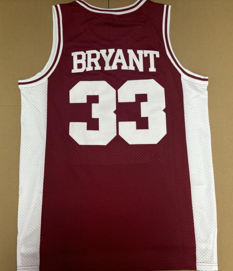 Bryant Lower Merion #33 High School Men's Basketball Jersey Top Stitched S-XXXL