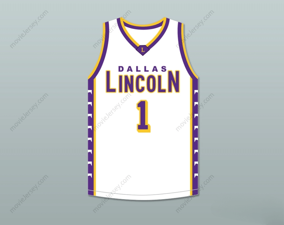CUSTOM ANY Name Number CHRIS BOSH 1 LINCOLN HIGH SCHOOL  TIGERS WHITE BASKETBALL JERSEY 2 Top Stitched S-6XL