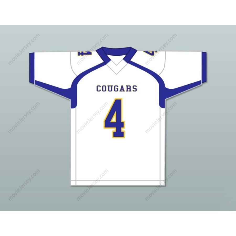 CUSTOM ANY Name Number QUAY WALKER 4 CRISP COUNTY HIGH SCHOOL COUGARS Football Jersey Top Stitched S-6XL