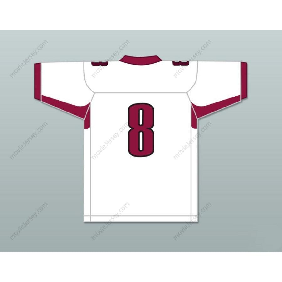 PERSONALIZAR Cualquier Nombre Número JOHN METCHIE III 8 ST. JAMES SCHOOL SAINTS Blanco Camiseta Fútbol Parte Superior Cosida S-6XL