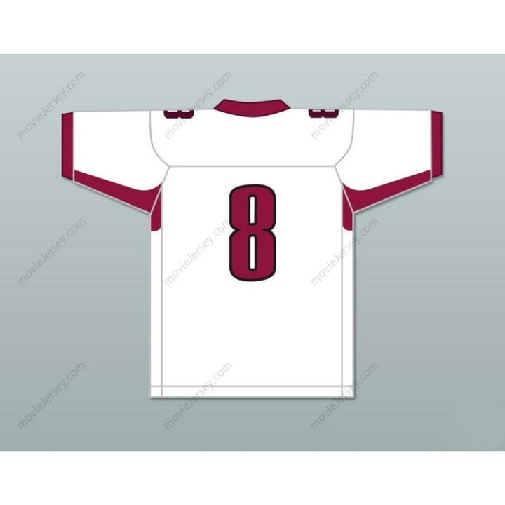 PERSONALIZAR Cualquier Nombre Número JOHN METCHIE III 8 ST. JAMES SCHOOL SAINTS Blanco Camiseta Fútbol Parte Superior Cosida S-6XL