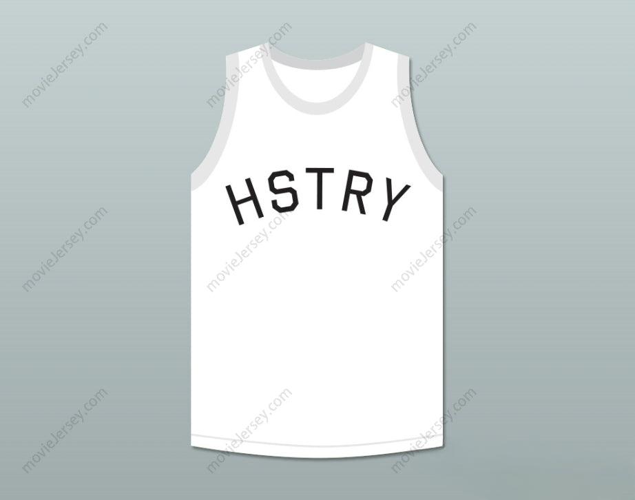 CAMISETA DE BALONCESTO PERSONALIZADA CON CUALQUIER Nombre Número NAS 0 HSTRY Cosida S-6XL