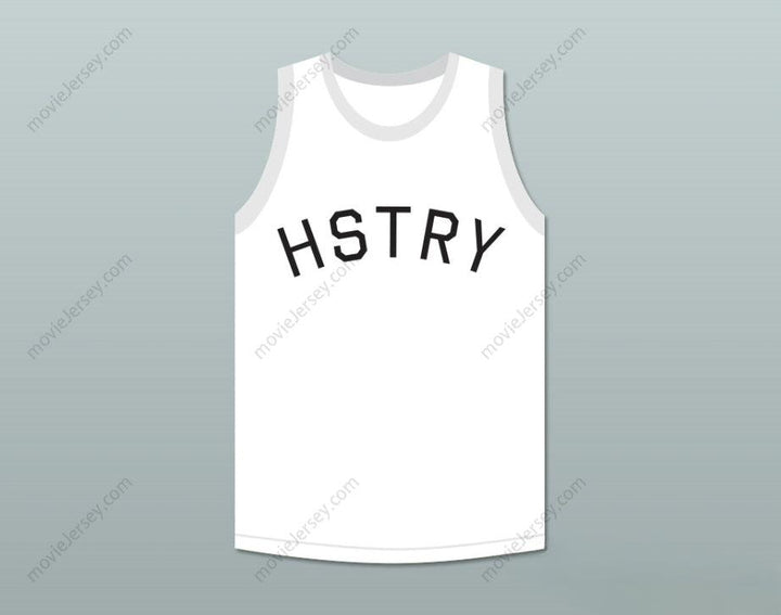 CAMISETA DE BALONCESTO PERSONALIZADA CON CUALQUIER Nombre Número NAS 0 HSTRY Cosida S-6XL