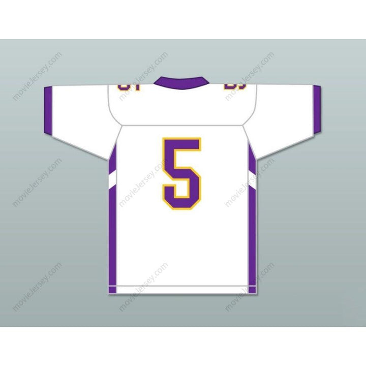 PERSONALIZA Cualquier Nombre Número NATE HOBBS 5 Camiseta de Fútbol Masculina de Secundaria BULLDOGS Cosida Tallas S-6XL
