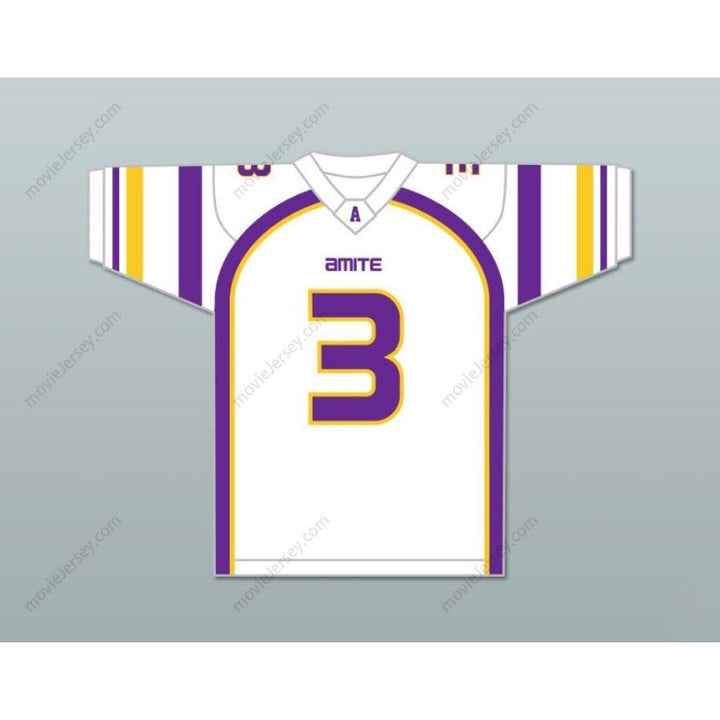 Camiseta de fútbol con nombre y número personalizados de DEVONTA SMITH 3 AMITE MAGNET SCHOOL, cosida, tallas S-6XL
